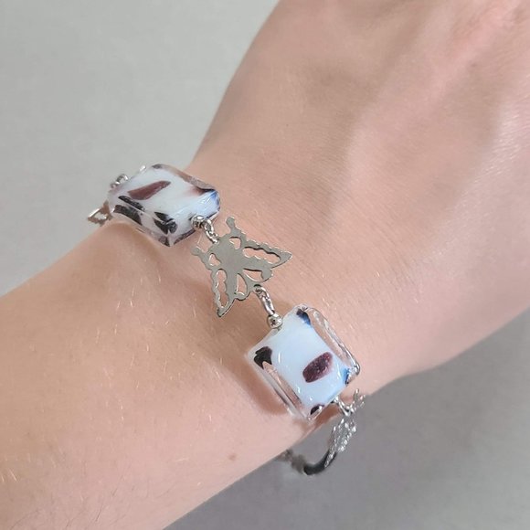 NWOT Butterfly Charm Bracelet - Picture 5 of 5